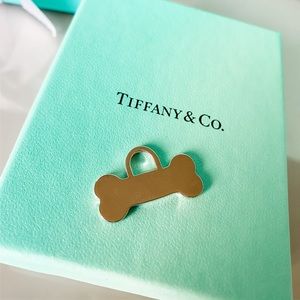 Tiffany & Co. Silver Dog Bone Charm New!